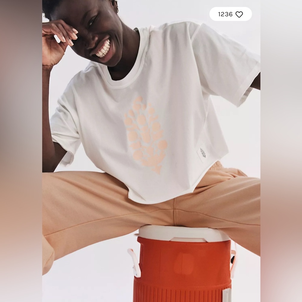 NWOT FP Movement Inspire Buti Logo Tee